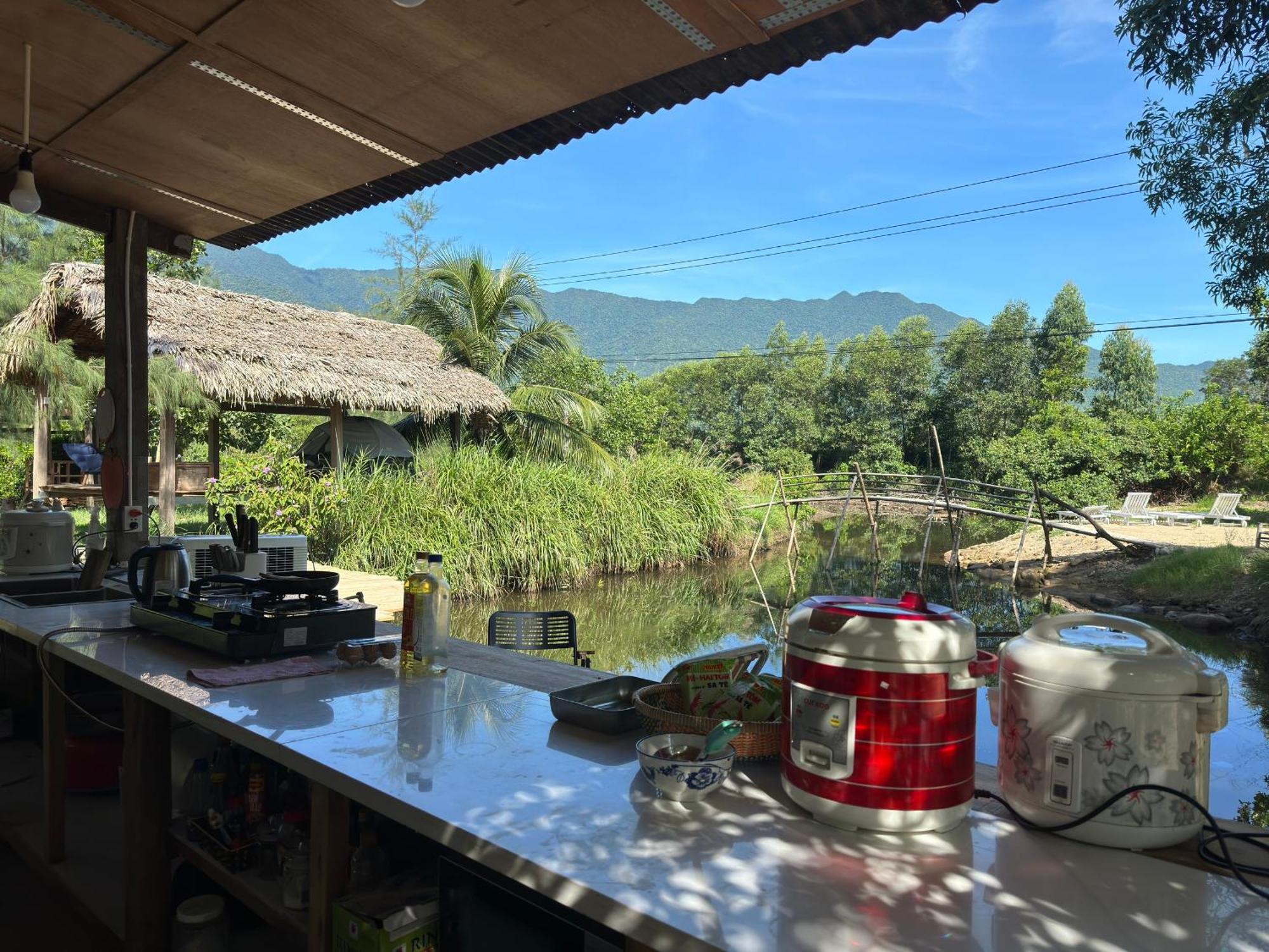 Homie Hava Homestay Lang Co Exterior foto